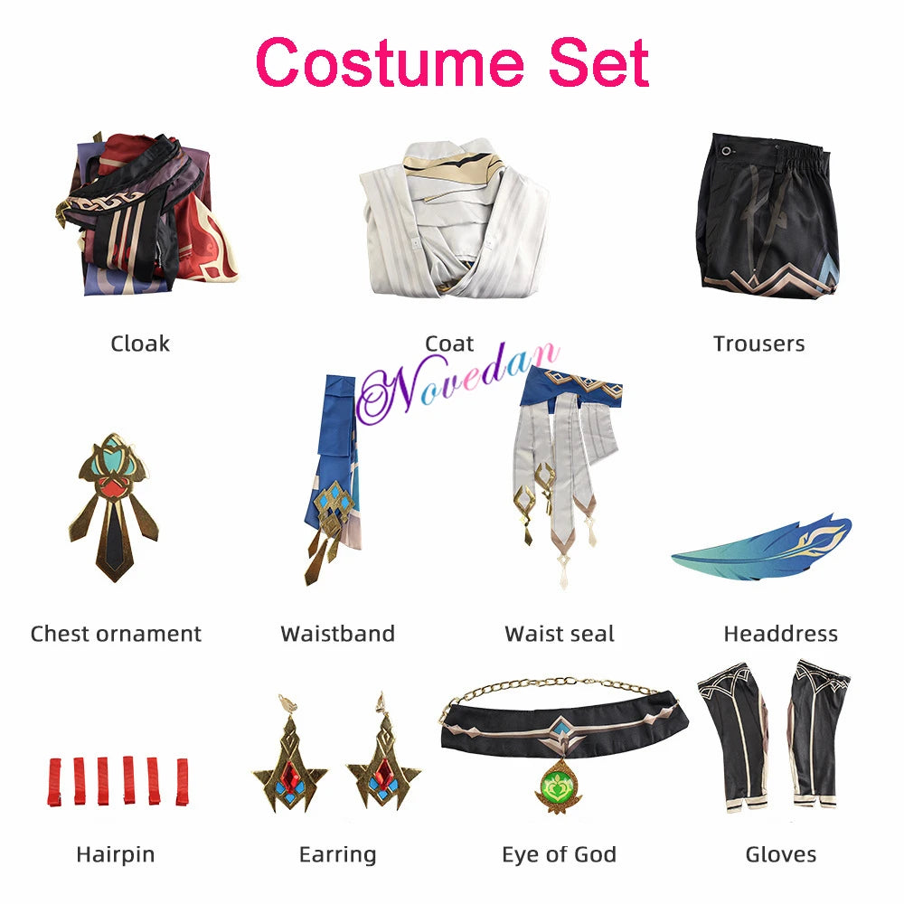 Genshin Impact Kaveh Cosplay